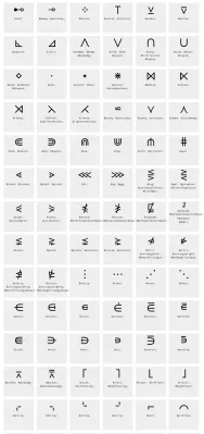 The Best Free And Paid Icon Fonts - Font Awesome Alternatives : Standard HTML characters