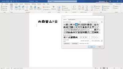วิธีใช้ Font Awesome ในเอกสาร? : ใช้ไอคอน Font Awesome ใน Microsoft Word