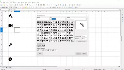 Come utilizzare Font Awesome nei documenti? : Inserimento di caratteri Stupendi caratteri in un documento Libre Office
