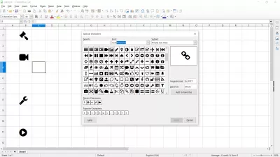 How To Use Font Awesome In Documents? : Inserting Font Awsesome characters in a Libre Office document