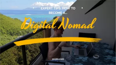 What Can I Do To Become A Successful Digital Nomad? 56 Expert Answers : Successful digital nomad working remotely in Tahiti