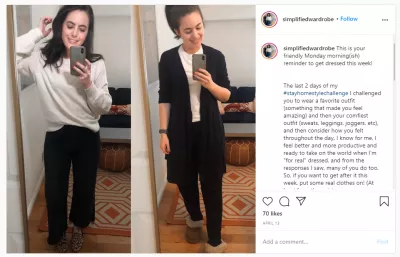 Come Vestirsi Per Lavorare Da Casa? 20 Consigli Di Esperti : https://www.instagram.com/p/B-7mEGMpDRI/