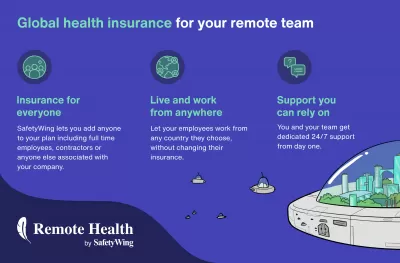 How Does Health Insurance Work for Remote Workers : SafetyWing global health insurance for your remote team