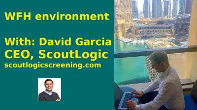 Work from home environment with david garcia